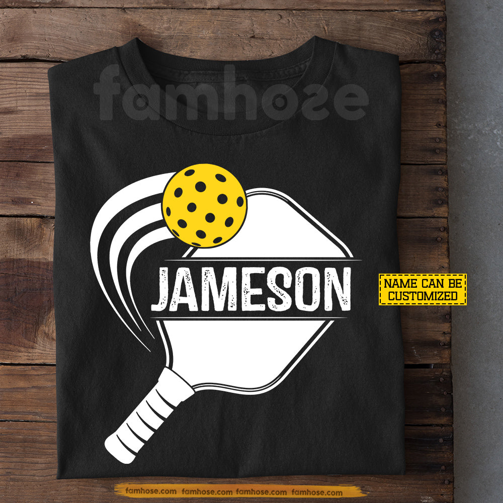 Personalized Pickleball T-shirt, Pickleball Paddle Sport Tees Gift For Pickleball Lovers