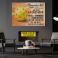 Motivational Personalized Pickleball Canvas Painting, There's Heroes And There's Legends Sport Wall Art Decor, Poster Gift For Pickleball Lovers