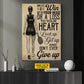 Motivational Personalized Pickleball Girl Canvas Painting, Don't Let A Win Get To Your Head Wall Art Decor, Poster Gift For Pickleball Lover