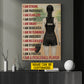 Motivation Personalized Pickleball Girl Canvas Painting, I Am A Pickleball Player Sport Wall Art Decor, Poster Gift For Pickleball Lover