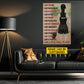 Motivation Personalized Pickleball Girl Canvas Painting, I Am A Pickleball Player Sport Wall Art Decor, Poster Gift For Pickleball Lover