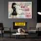 Motivational Personalized Pickleball Girl Canvas Painting, How Hard You're Willing To Work For It Sport Wall Art Decor, Poster Gift For Pickleball Lover