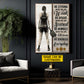 Motivation Personalized Pickleball Girl Canvas Painting, Be Strong Be Brave Be Humble Sport Wall Art Decor, Poster Gift For Pickleball Lover