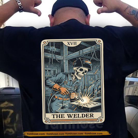 Funny Welder Backside T-shirt, The Welder Tees Gift For Welder Lovers