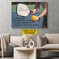 Motivational Personalized Pickleball Canvas Painting, It's About Being Better Than You Were The Day Before Sport Wall Art Decor, Poster Gift For Pickleball Lover