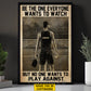 Personalized Pickleball Boy Canvas Painting, Be The One Everyone Wants To Watch Sport Wall Art Decor, Poster Gift For Pickleball Lover