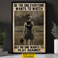 Personalized Pickleball Girl Canvas Painting, Be The One Everyone Wants To Watch Sport Wall Art Decor, Poster Gift For Pickleball Lover