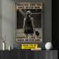 Personalized Pickleball Girl Canvas Painting, Practice Like You Have Never Won Sport Wall Art Decor, Poster Gift For Pickleball Lover