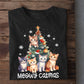 Cat Christmas T-shirt, Meowy Catmas Cats Arrange Christmas Tree, Gift For Cat Lovers, Cat Tees, Cat Owners