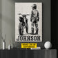 Personalized Motocross Kid Canvas Painting, Dirt Bike Boy Poster Wall Art Decor, Poster Gift For Motocross Lovers