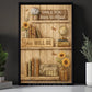Reading Canvas Painting, Once You Learn To Read Wall Art Decor, Poster Gift For Book Lover