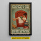 Funny Personalized Reading Girl Canvas Painting, Once Upon A Time Wall Art Decor, Poster Gift For Book Lover