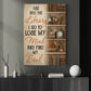 Book Canvas Painting, And Into The Library I Go To Lose My Mind Wall Art Decor, Poster Gift For Reading Lover