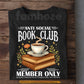 Funny Reading T-shirt, Anti Social Book Club Tees Gift For Book Lover