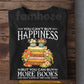 Funny Reading T-shirt, You Can't Buy Happiness Tees Gift For Book Lover