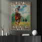 Secretariat Horse Canvas Painting, The Only Time You Should Ever Look Back Wall Art Decor, Poster Gift For Horse Racing Lovers, Fan Of Kentucky Derby
