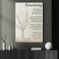Inspirational Quote Canvas Painting, Remembering The Beauty Of A Memory Wall Art Decor, Poster Gift