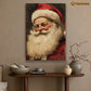 Santa Claus Smile Christmas Canvas Painting, Xmas Wall Art Decor - Christmas Poster Gift For Decorating Your Home