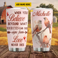 When You Believe Beyond What Your Eyes Can See, Bird Personalized Stainless Steel Tumbler, Tumbler Gifts For Bird Lovers