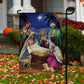 Jesus Nativity Scene, Nativity Xmas Garden Flag - House Flag Gift, Gift For Christians Lovers
