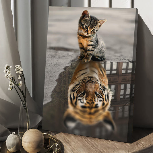 Funny Cat Poster & Canvas, I Am The Way You Think, Gift For Cat Lovers, Cat Owners