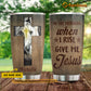 Personalized Horse Tumbler, In The Morning When I Rise Give Me Jesus Stainless Steel Tumbler, Tumbler Gifts For Horse Lovers