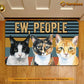 Cat Doormat, Exx People Cute Baby Cats Gift For Cat Lovers, New Home Gift, Housewarming Gift, Cat Decor