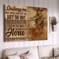 Cowgirl Poster & Canvas, Challenge Me Dare Me Or Even Defy Me But Do Not Underestimate Me, Cowgirl Canvas Wall Art, Poster Gift For Horse Lovers