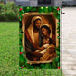 The Holy Family's Christmas Blessing, Christians Xmas Garden Flag & House Flag, Nativity Christians Flag Gift