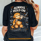 Punch Meme Backside T-Shirt, Always Hold On Love Hugs Cute Monkey Tees Encouragement Gift