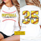 Personalized Softball Mom Two-sided T-shirt, Softball Mom Pride Tees Gift For Softball Lovers