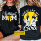 Personalized Softball Mom Daughters Two-side T-shirt, Those Are My Girls Tees Mother's Day Gift For Softball Lovers