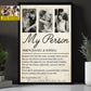 Personalized Love Canvas Painting, Someone Who Feels Like Home Wall Art Decor, Poster Gift For Couple
