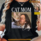 Personalized Cat Mom T-shirt, Cat's Mom Tees Mother's Day Gift For Cat Lovers