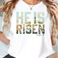Easter T-shirt, He Is Risen Tees Easter's Day Gift For Christian