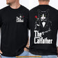 Cat Dad Two-sided T-shirt, The Catfather Tees Father's Day Gift For Cat Lovers