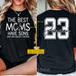 Personalized Hockey Mom Two-sided T-shirt, The Best Moms Have Sons Who Are Hockey Players Sport Tees Gift For Hockey Lovers