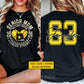 Personalized Softball Senior Mom Two-sided T-shirt, Senior Mom The Final Inning Tees Mother's Day Gift For Softball Lovers
