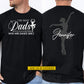 Personalized Ballet Dad Two-sided T-shirt, The Best Dads Have Daughters Who Are Dance Girls Sport Tees Father's Day Gift For Ballet Lovers