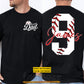 Personalized Baseball Dad Two-side T-shirt, Raising Sluggers With Pride Tees Father's Day Gift For Baseball Lover