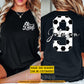 Personalized Soccer Dad Two-sided T-shirt, Soccer Dad Design Tees Father's Day Gift For Soccer Lover