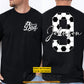 Personalized Soccer Dad Two-sided T-shirt, Soccer Dad Design Tees Father's Day Gift For Soccer Lover