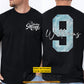 Personalized Hockey Mom Two-side T-shirt, Hockey Mom Design Tees Mother's Day Gift For Hockey Lovers