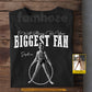 Personalized Gymnastics Parents T-shirt, I Will Always Be Your Biggest Fan Tees Gift For Gymnastics Lovers