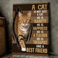 A Cat Is Not Just A Cat, Cat Canvas Painting, Wall Art Decor - Poster Gift For Cat Lovers