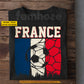 Personalized International Soccer Championship T-shirt, Custom National Football Club Fan Tees Sport Gift