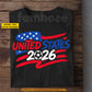Personalized International Soccer Championship 2026 T-shirt, Custom National Football Club Fan Tees Sport Gift