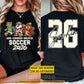 Personalized International Soccer Championship 2026 Two-sided T-shirt, USA Canada Mexico Football Tournament 2026 Tees Sport Gift