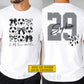 Personalized Soccer Girl Two-sided T-shirt, In My Soccer Girl Era Sport Tees Gift For Soccer Lovers