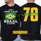 Personalized International Soccer Championship Two-sided T-shirt, I Can't Keep Calm Football Tournament Tees Sport Gift